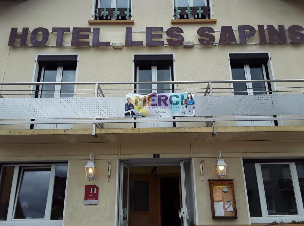 Hotel Les Sapins Gérardmer Exterior foto
